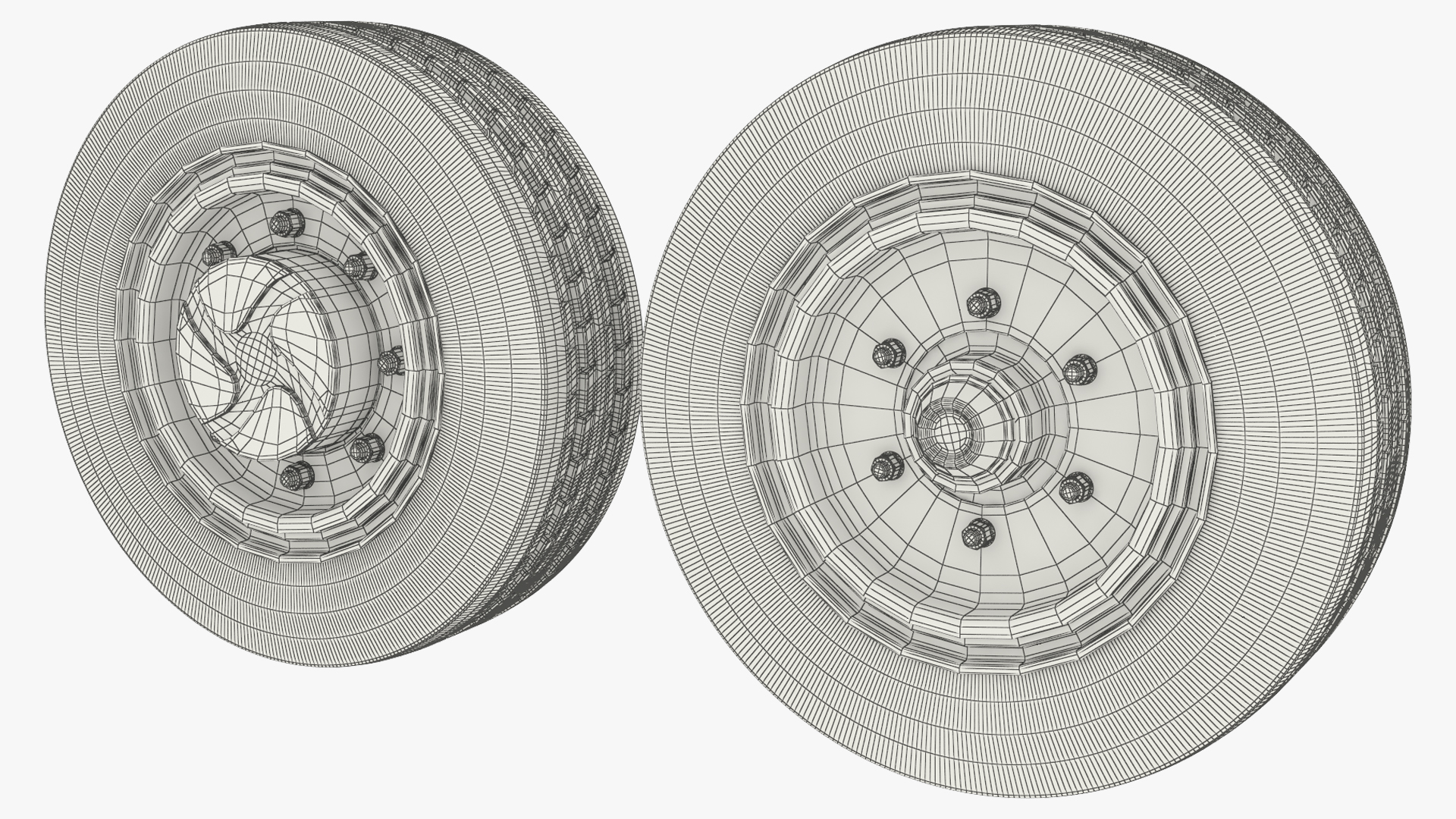 Tow Tractor Wheel Set, view 10