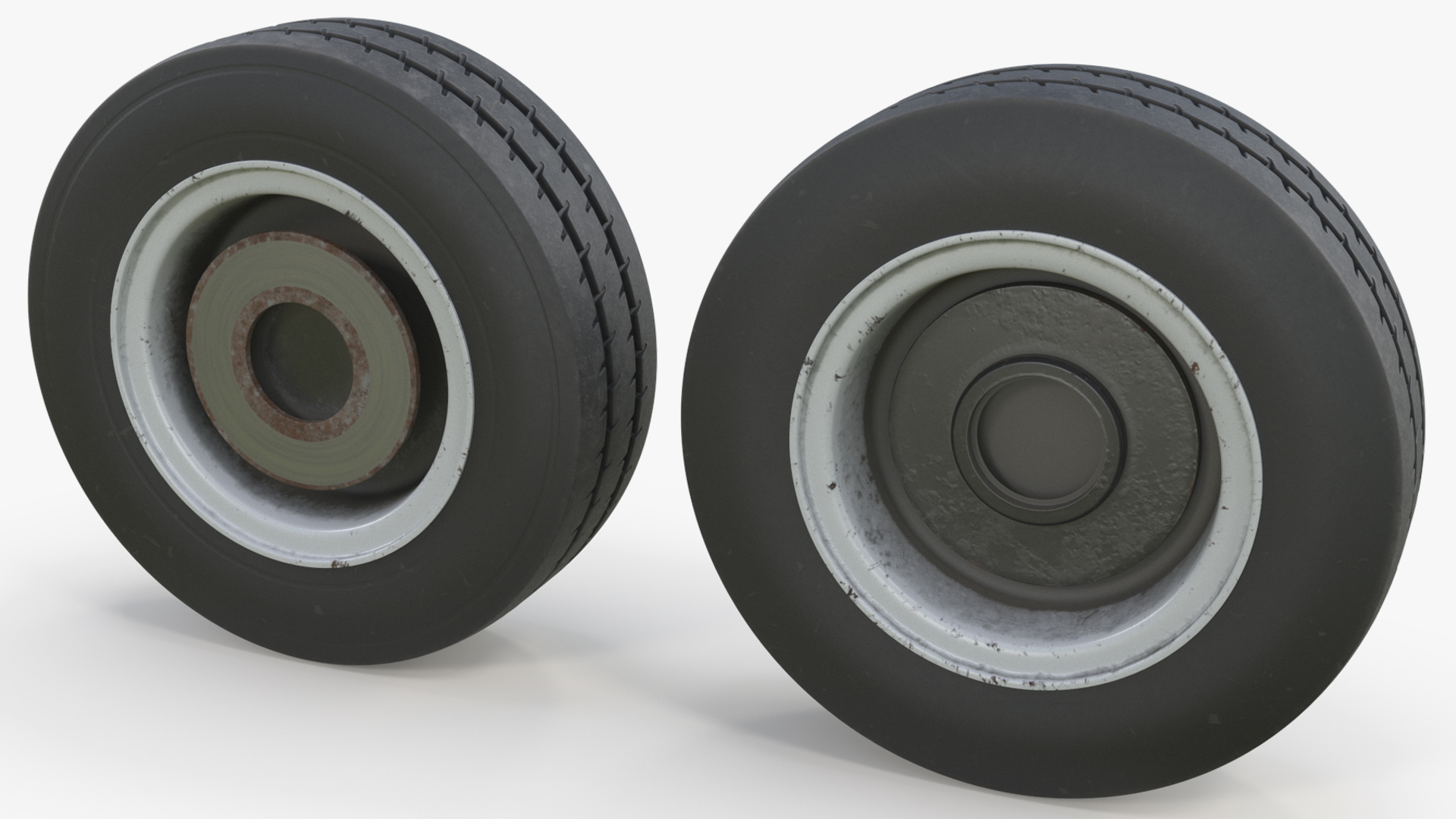 Tow Tractor Wheel Set, view 4