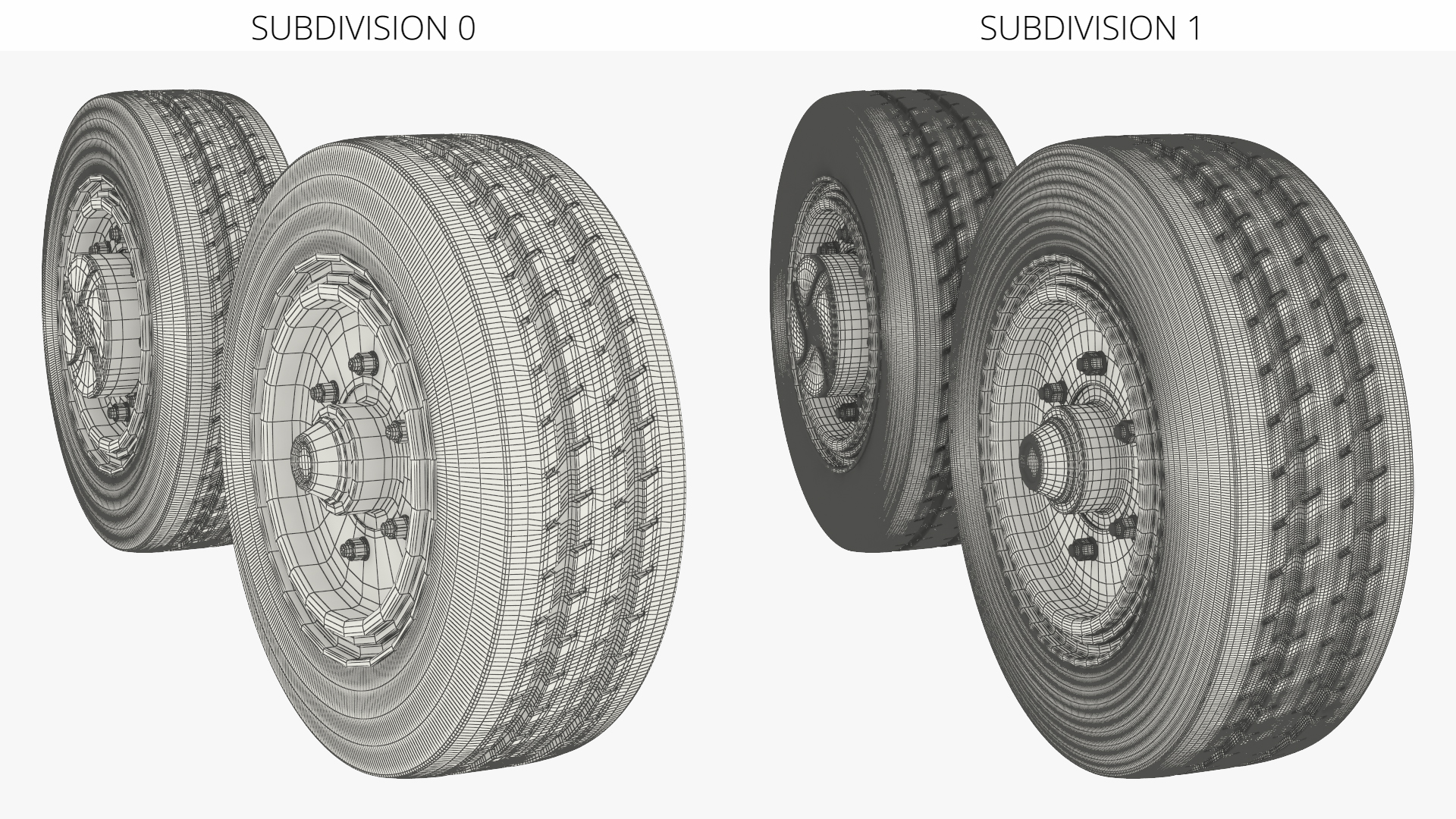 Tow Tractor Wheel Set, view 9