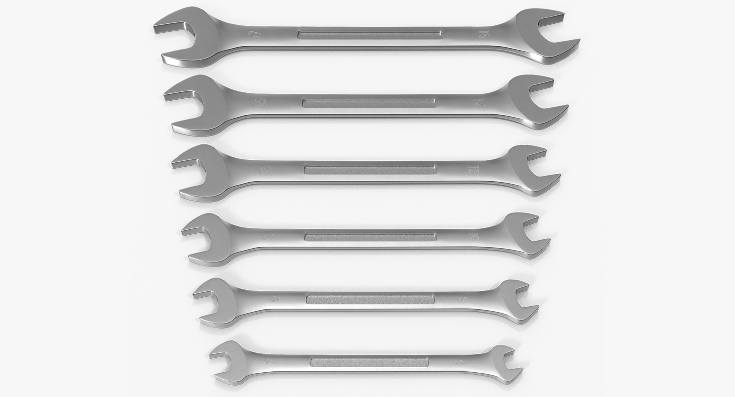 Spanner Set Generic 3D model