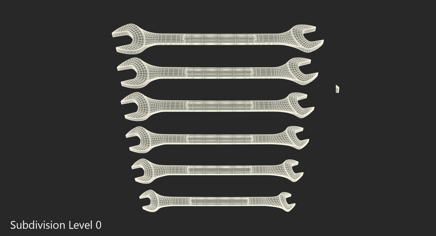 Spanner Set Generic 3D model