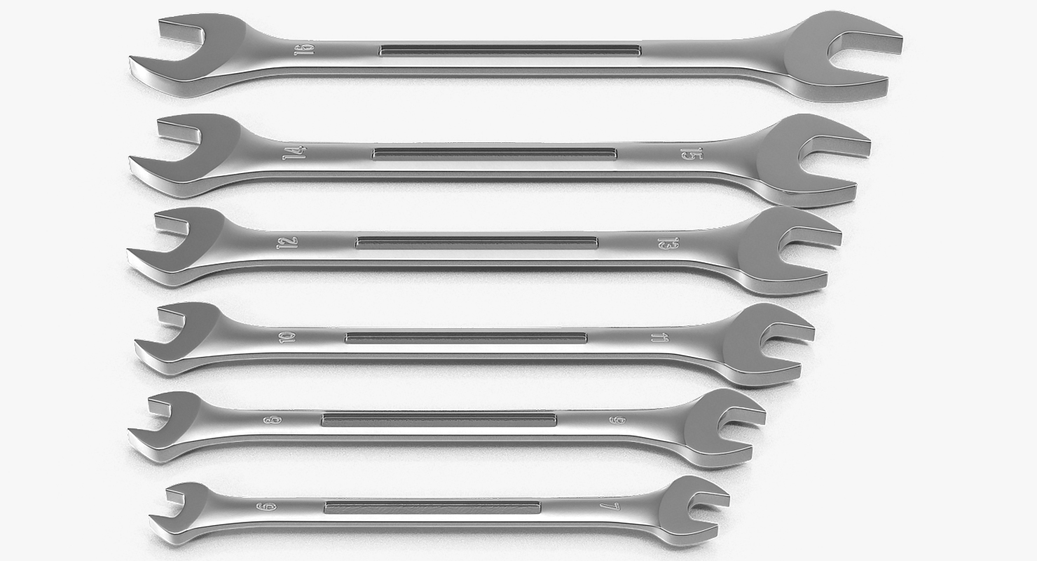 Spanner Set Generic 3D model