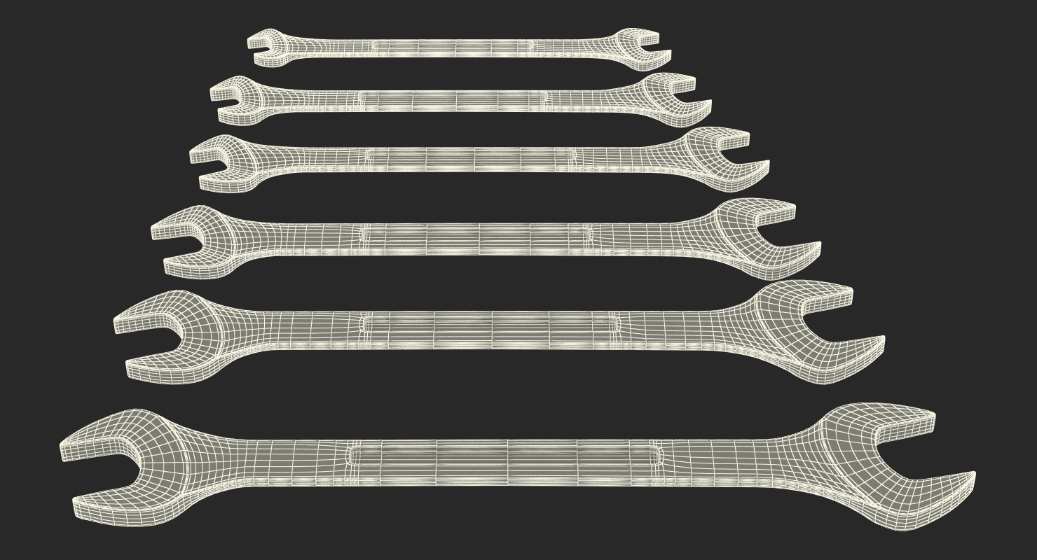 Spanner Set Generic 3D model