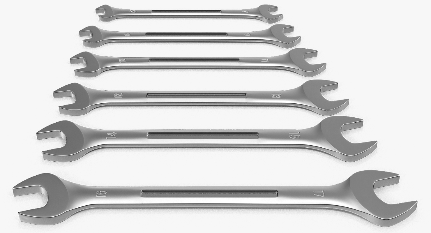 Spanner Set Generic 3D model