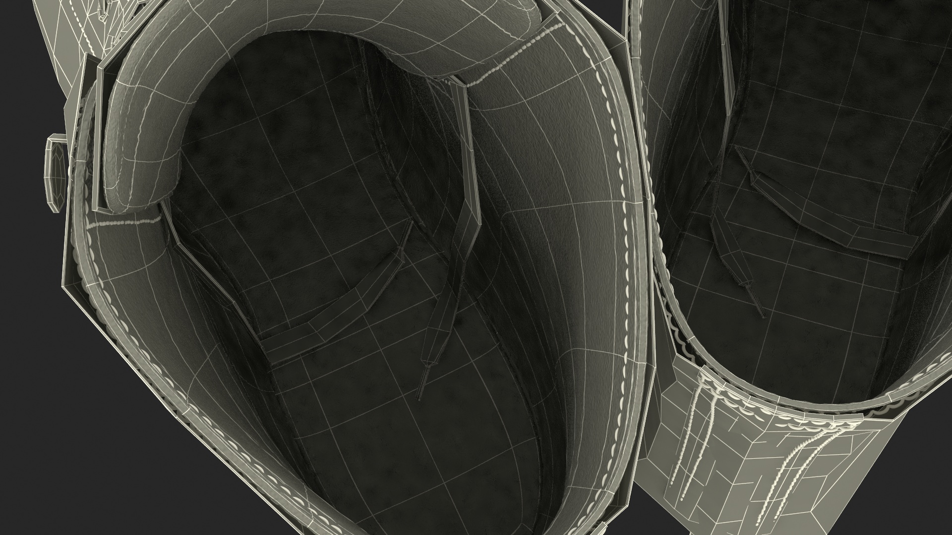 3D Black Ice Skates