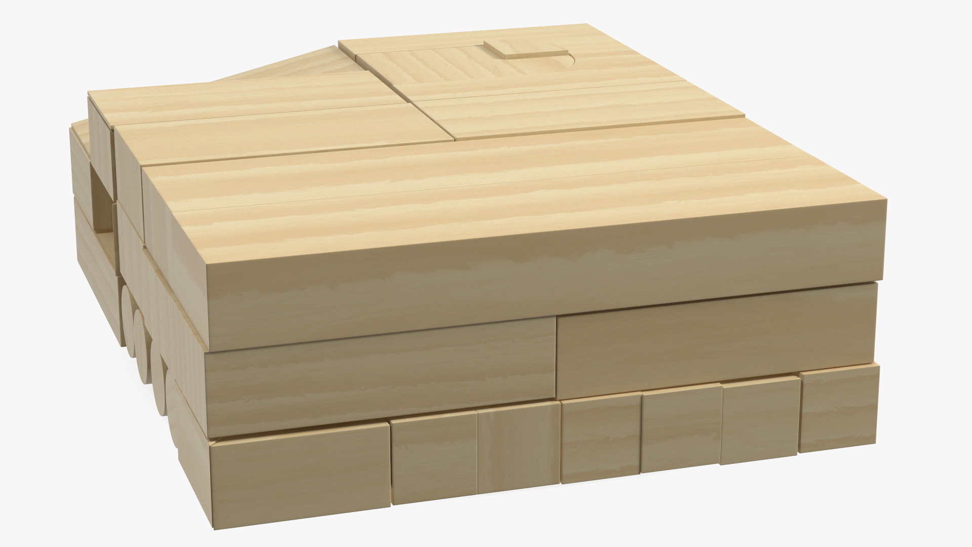 3D Wooden Constructor model