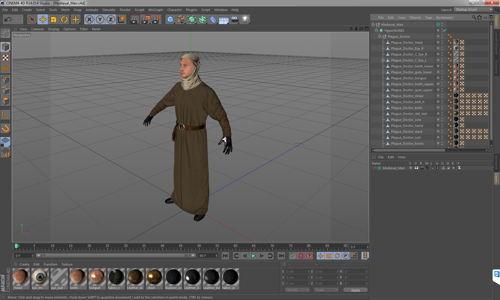 Medieval Man 3D