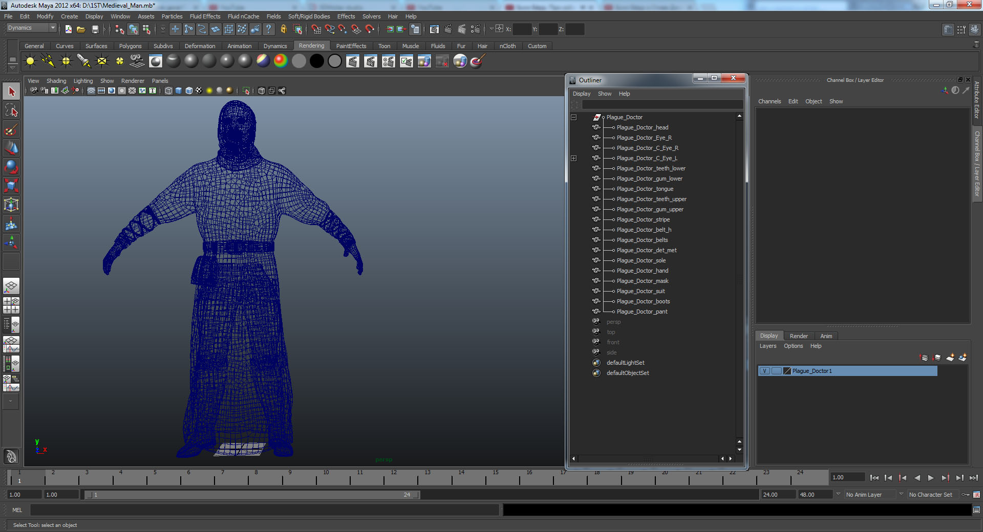 Medieval Man 3D