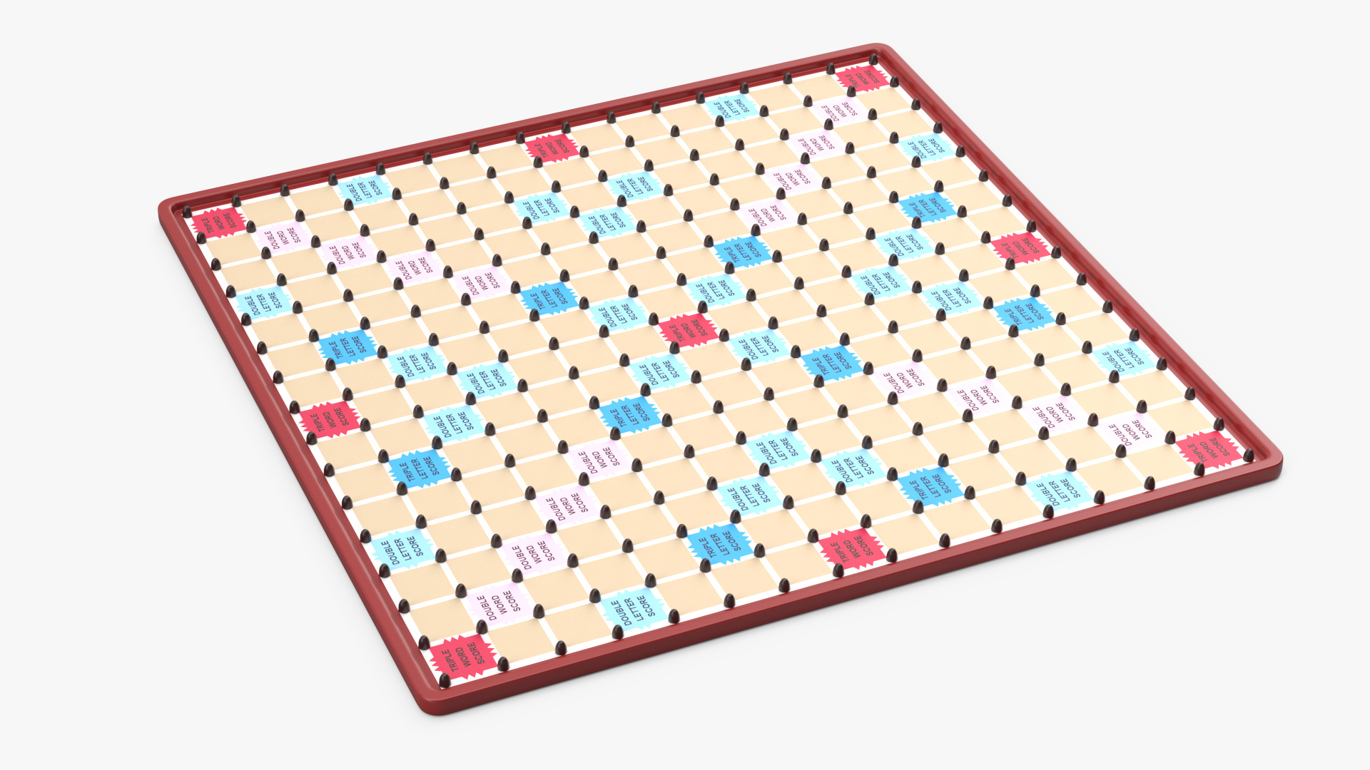 Board Scrabble 3D model
