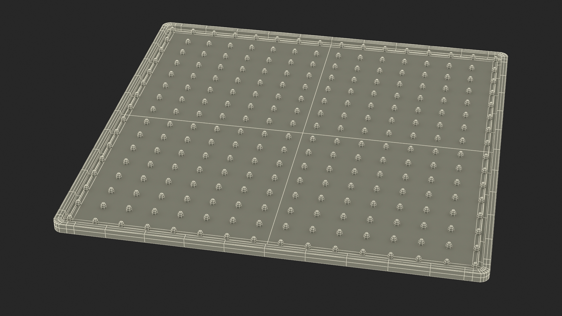 Board Scrabble 3D model