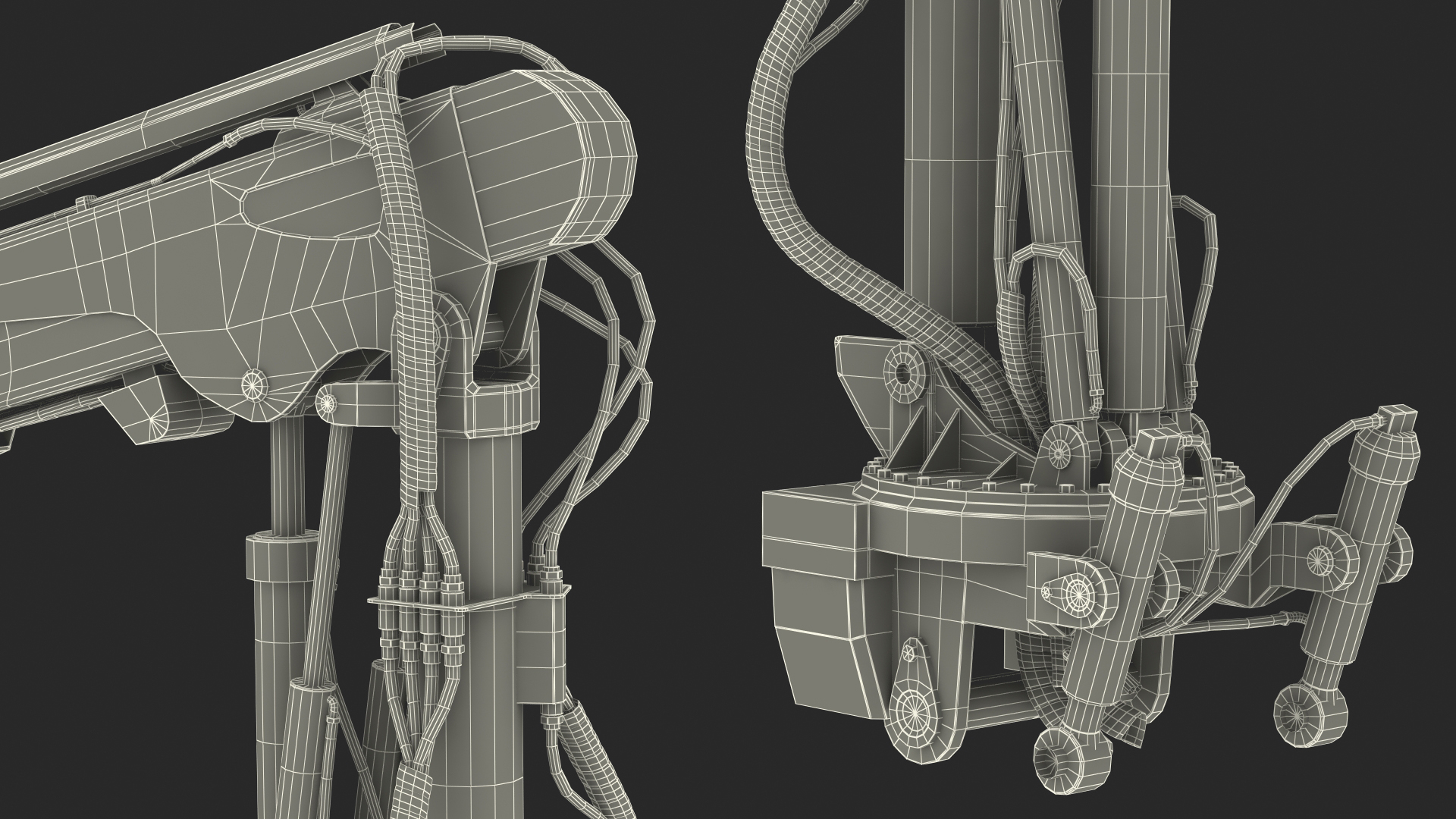 Forestry Harvesting Head 3D model