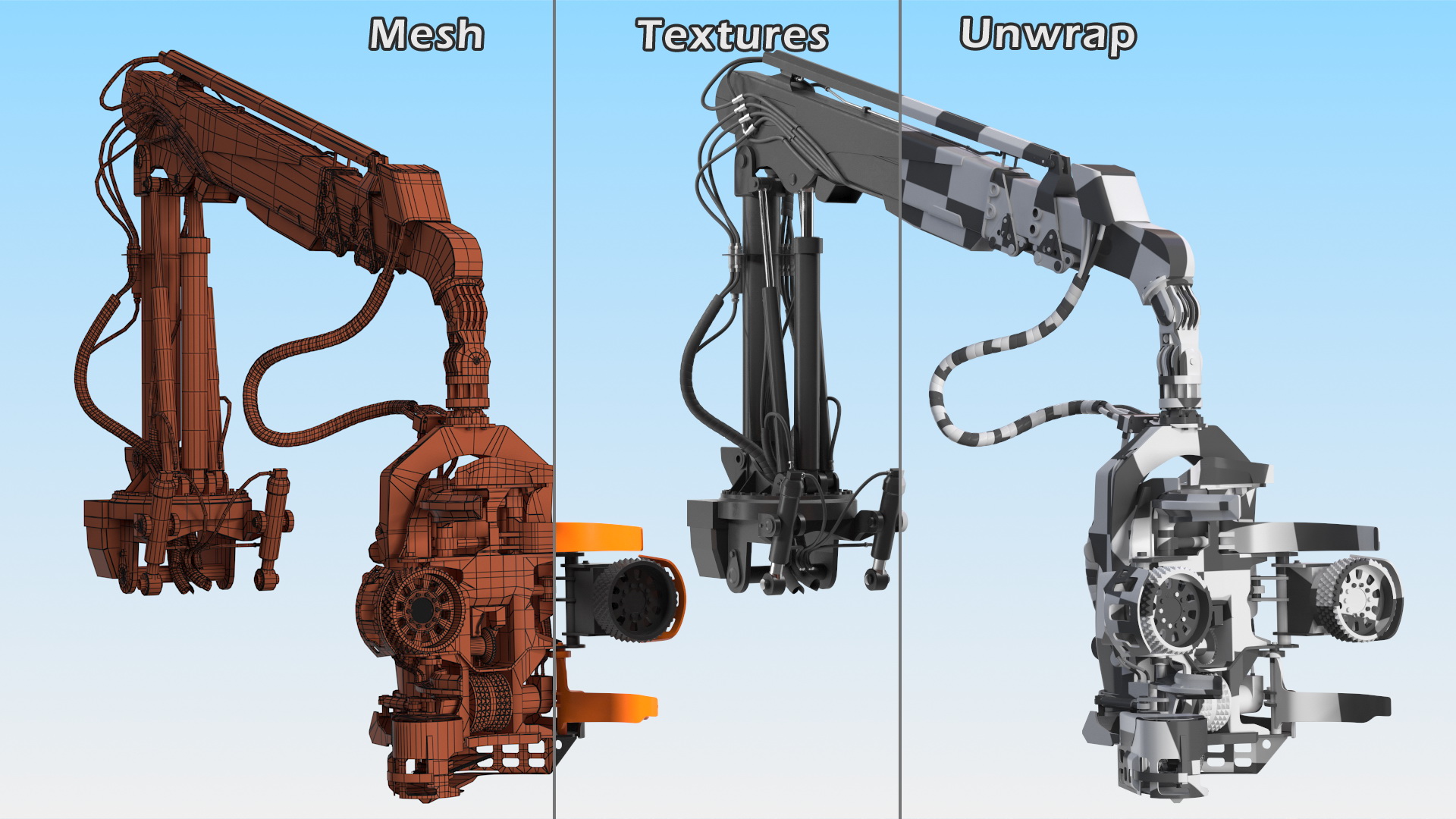 Forestry Harvesting Head 3D model