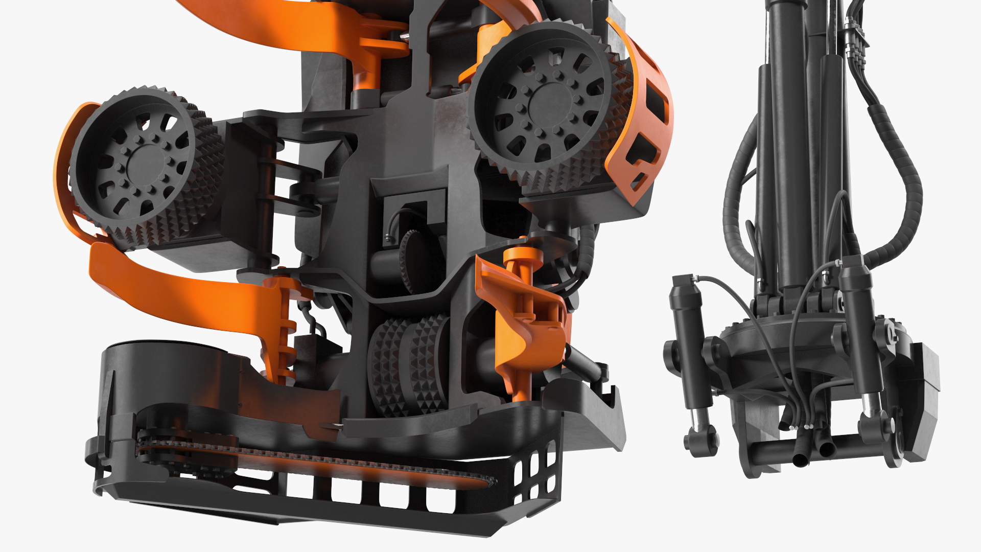 Forestry Harvesting Head 3D model