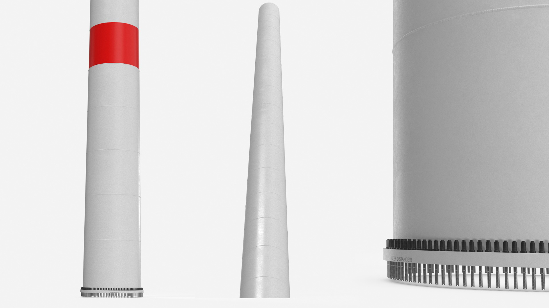 3D Wind Turbine Tower model