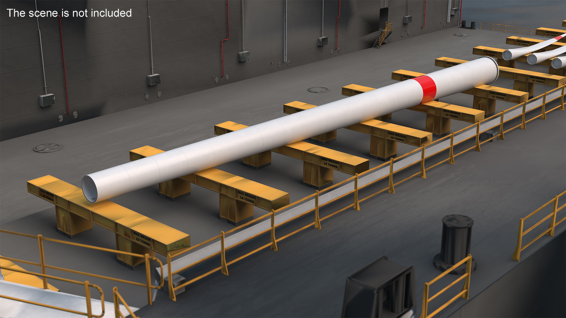 3D Wind Turbine Tower model
