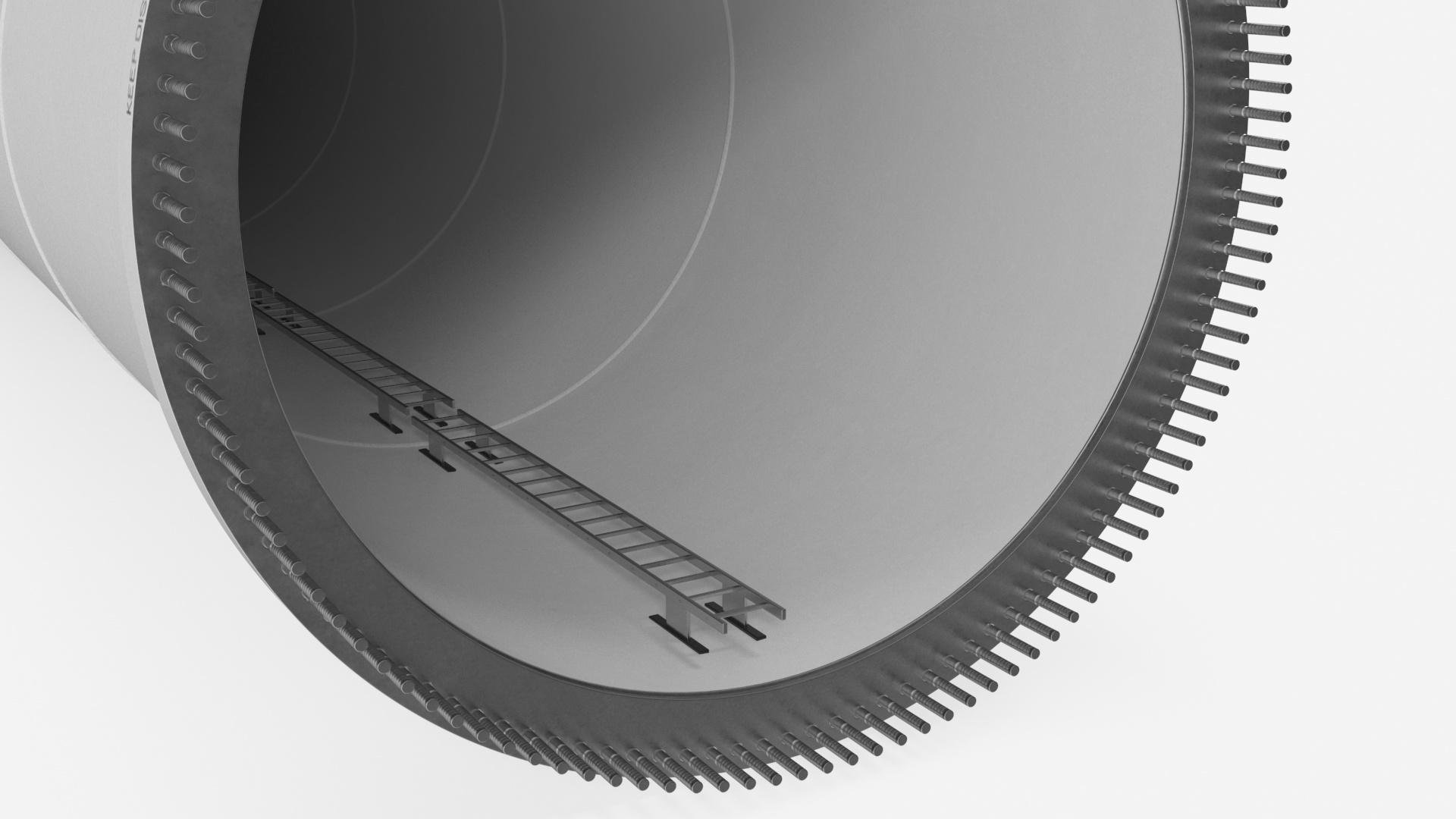3D Wind Turbine Tower model