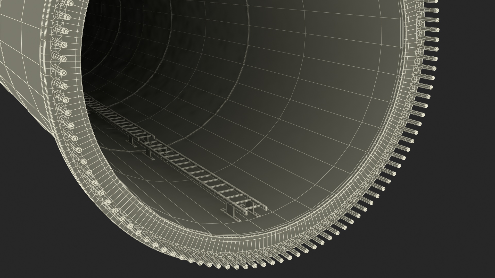 3D Wind Turbine Tower model