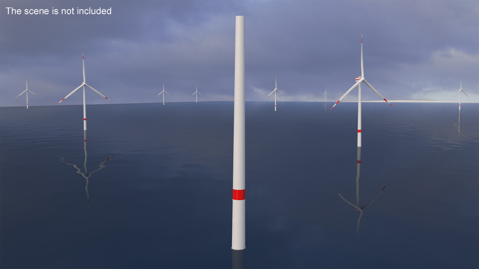 3D Wind Turbine Tower model