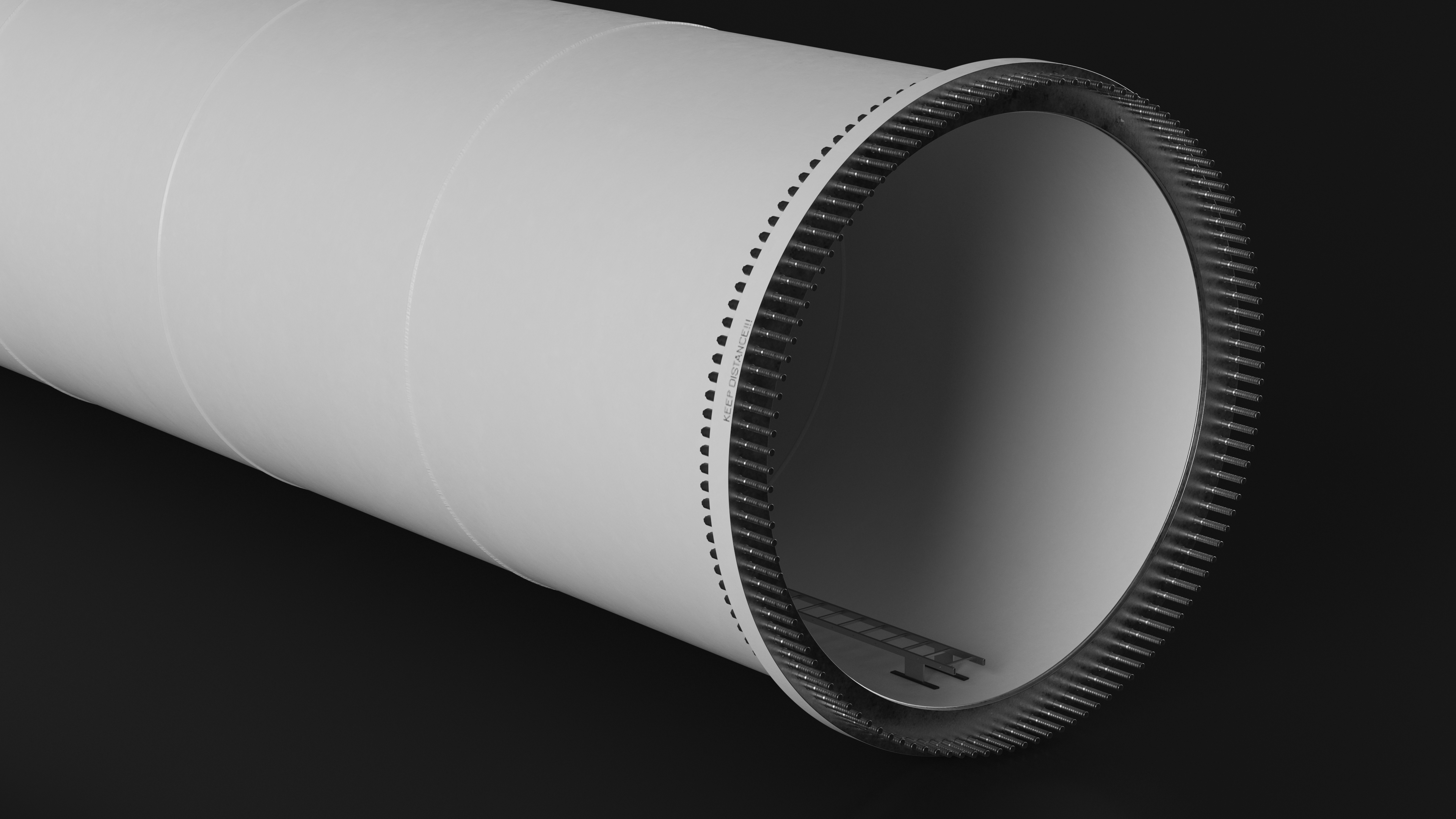 3D Wind Turbine Tower model