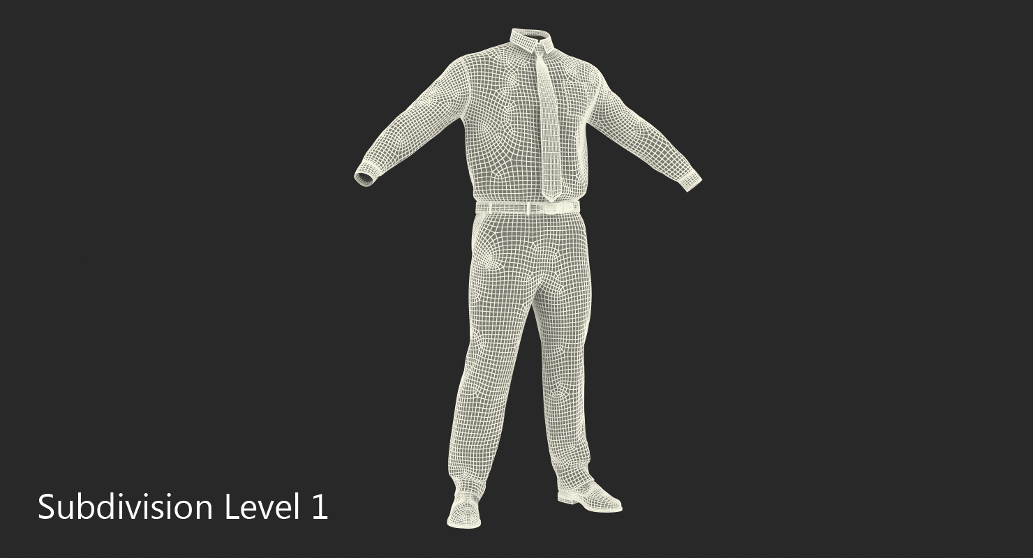 3D Formal Office Wear for Men