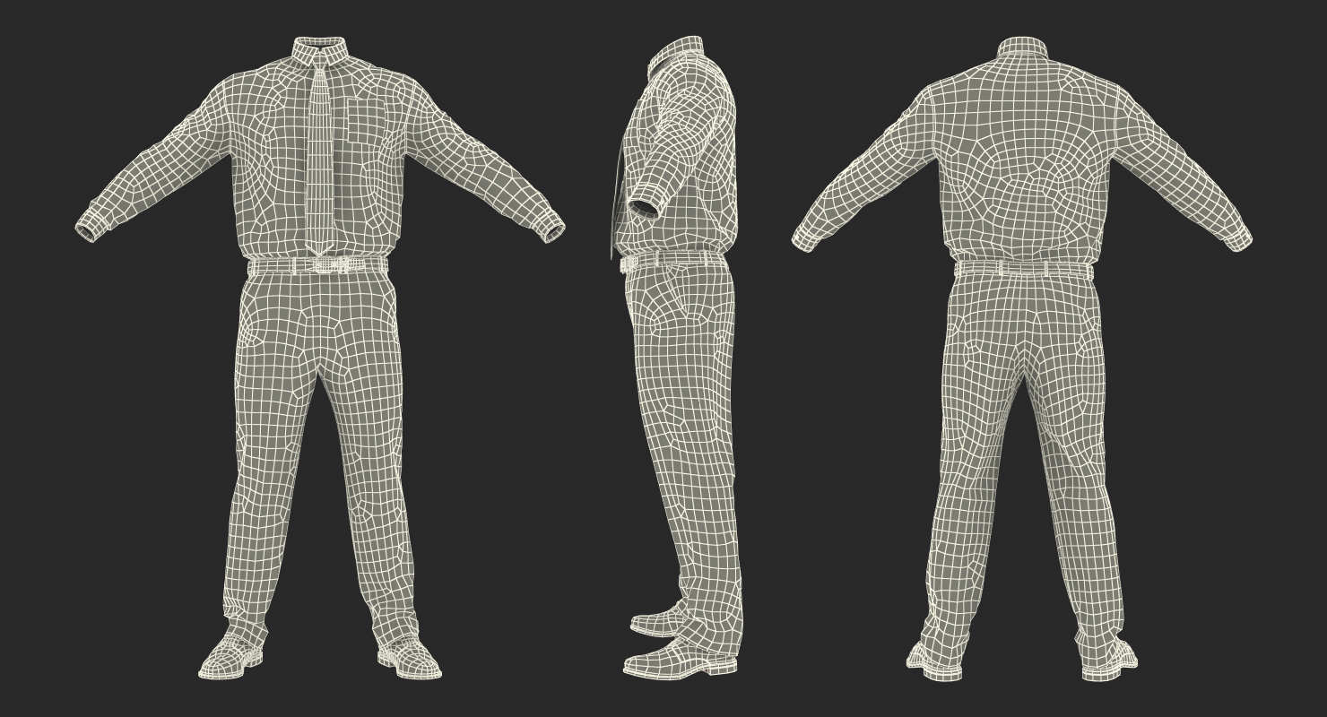 3D Formal Office Wear for Men