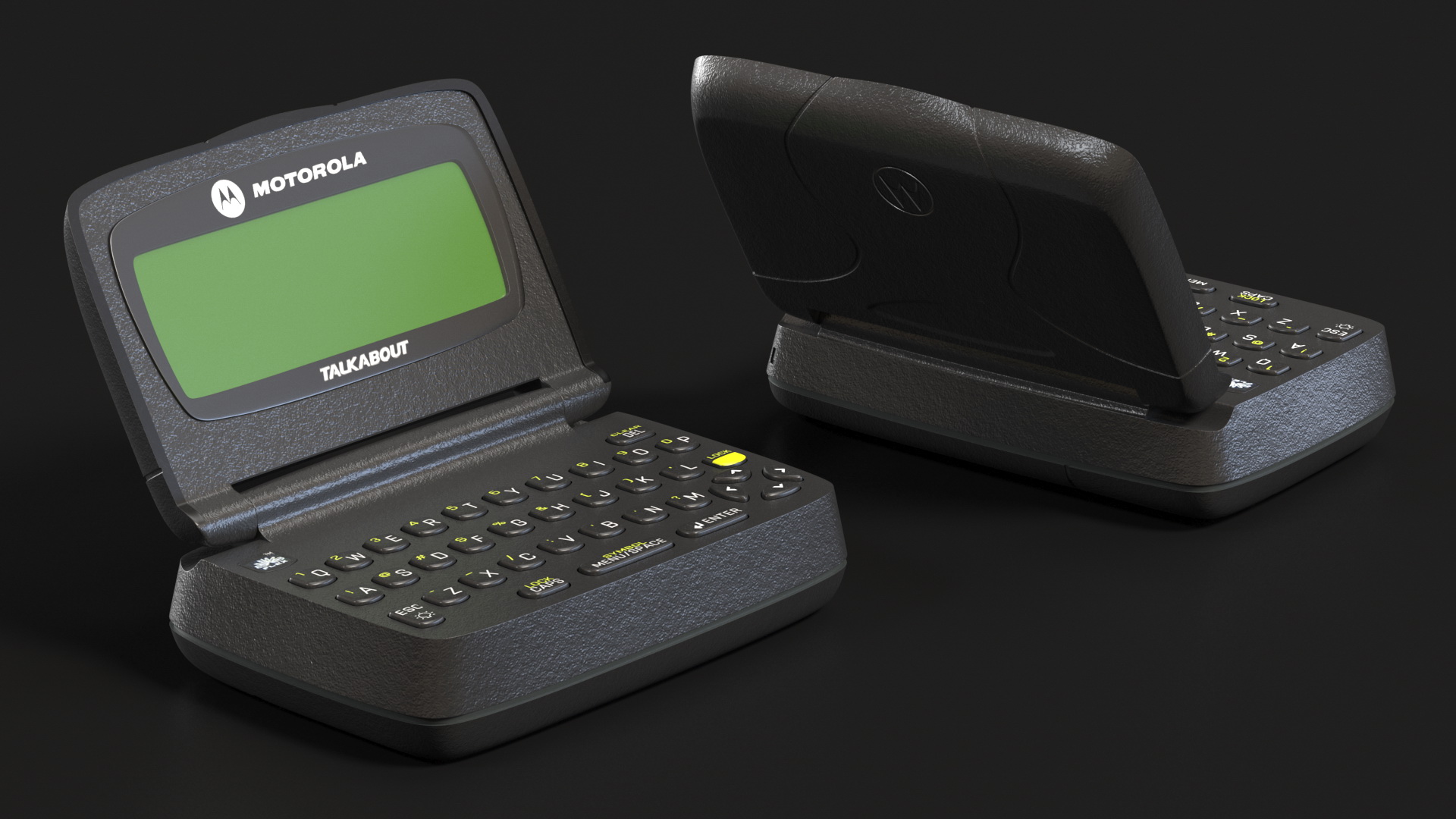 3D model MOTOROLA T900 Pager with Screen Off