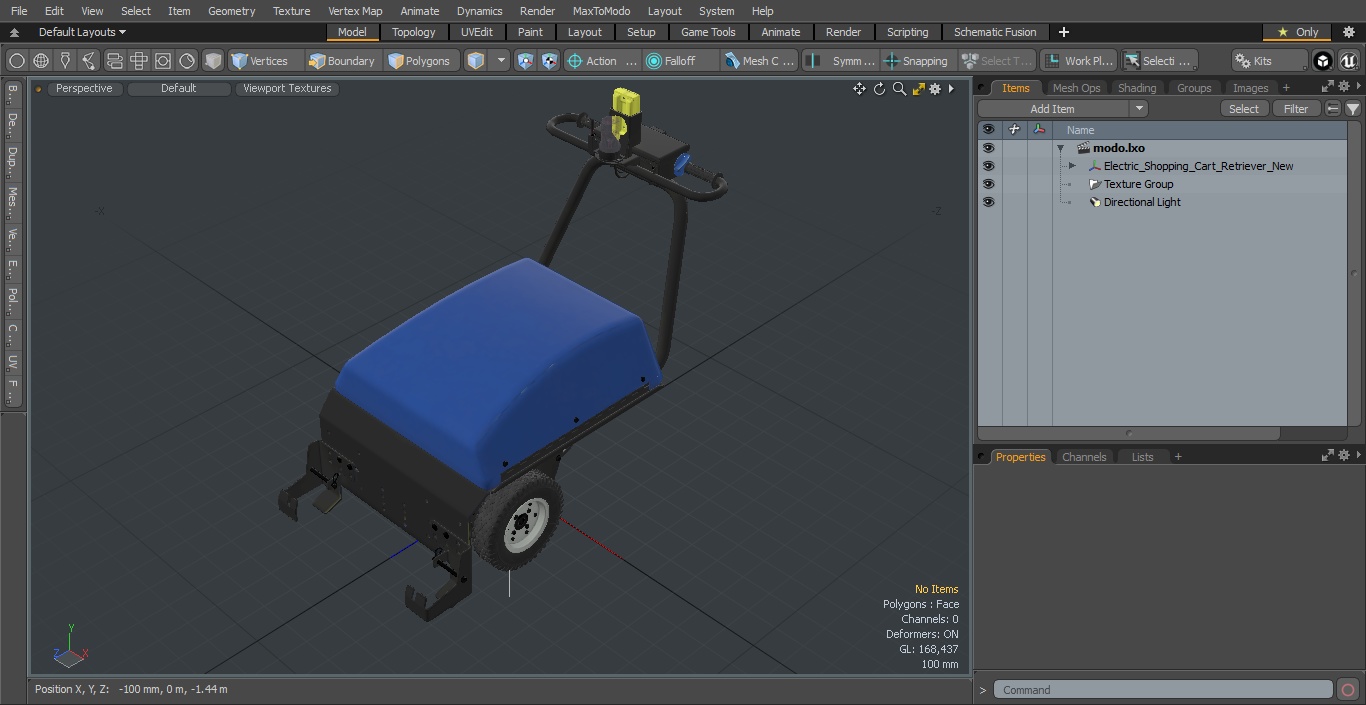 3D Electric Shopping Cart Retriever New