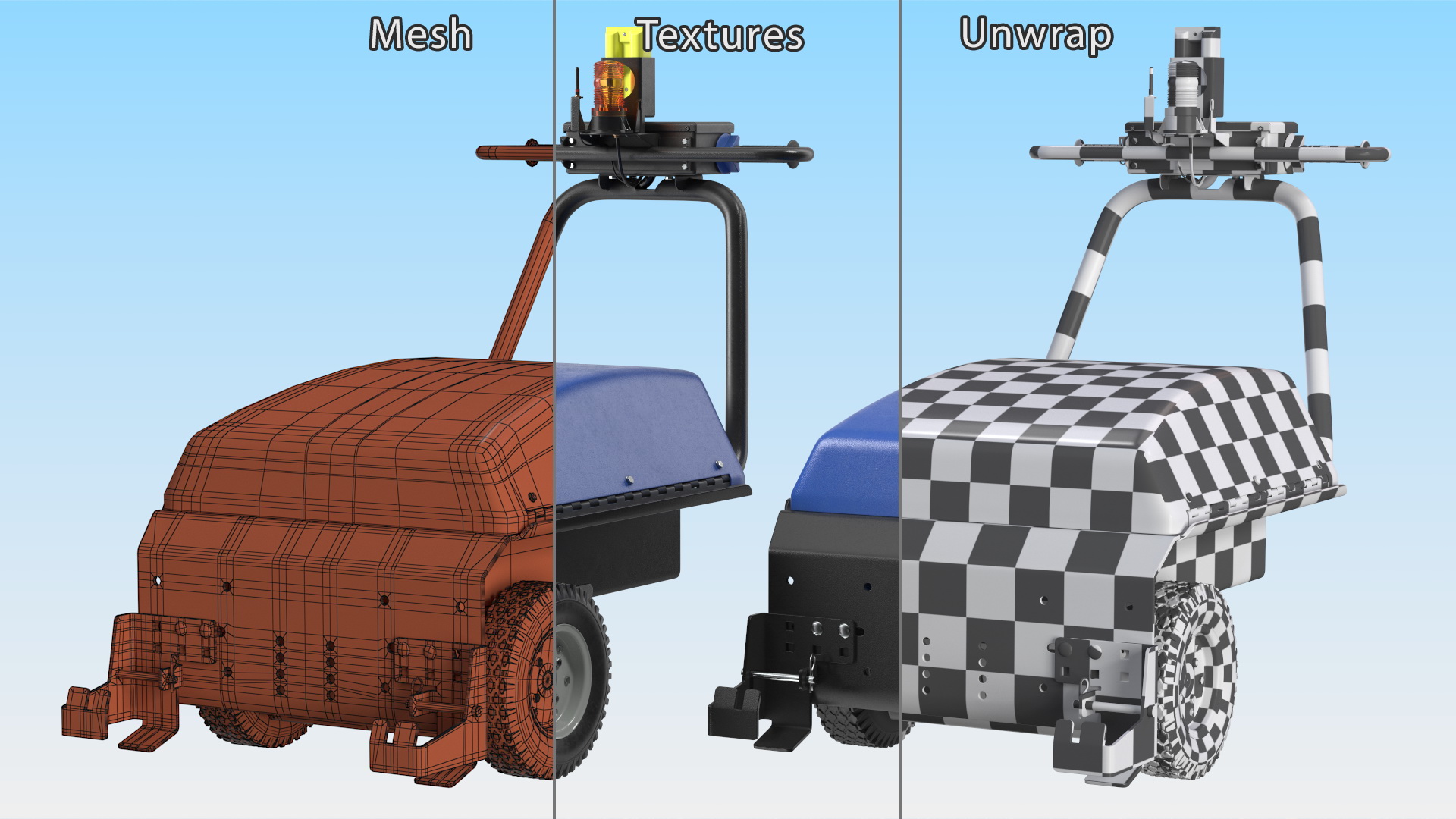 3D Electric Shopping Cart Retriever New