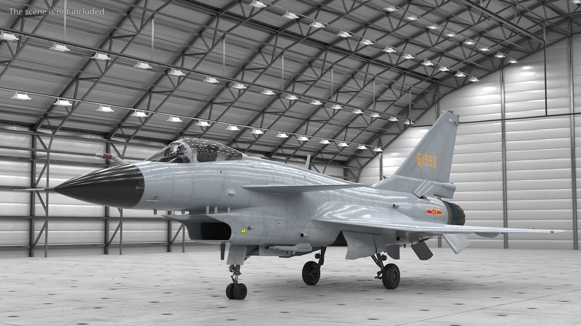 Chengdu J10 A Vigorous Dragon 3D model