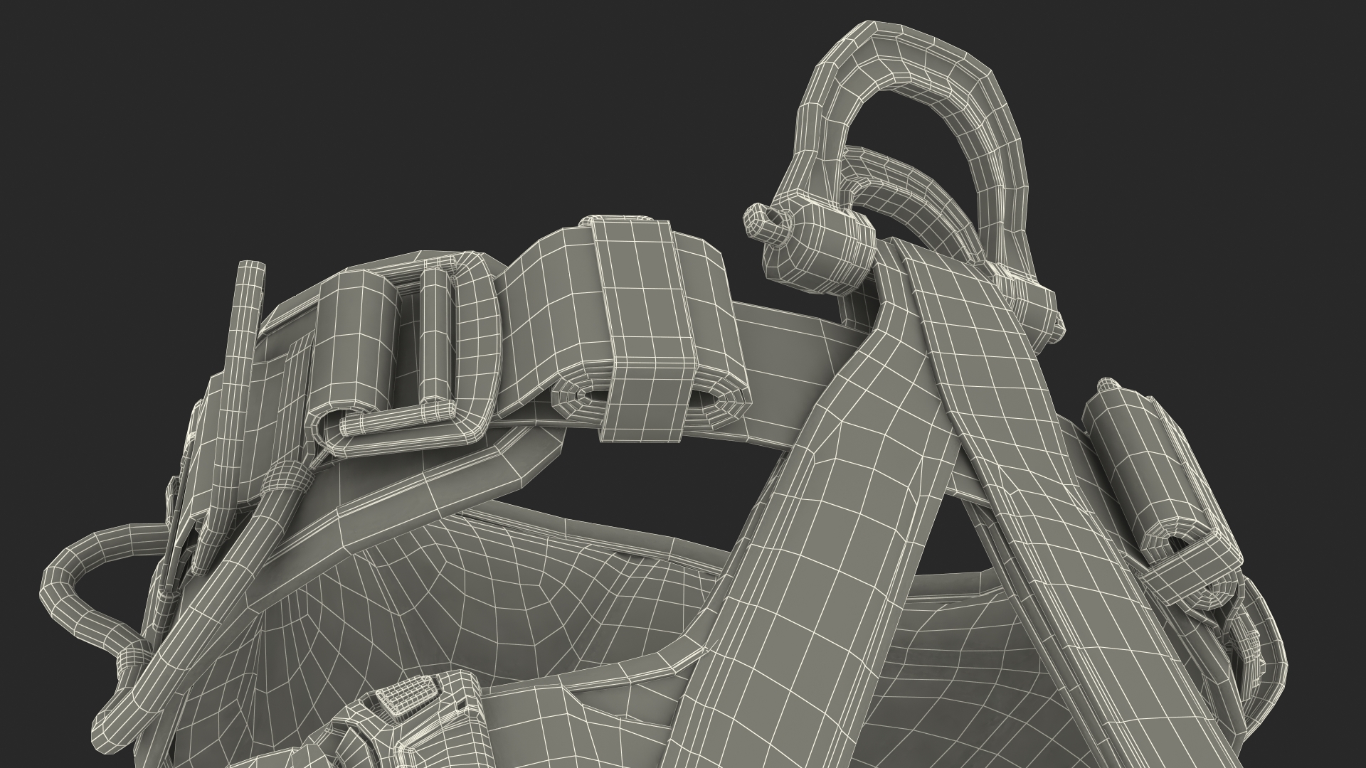 3D Sit Climbing Harness Generic model