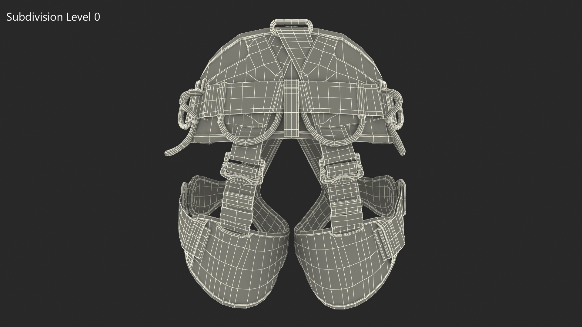 3D Sit Climbing Harness Generic model