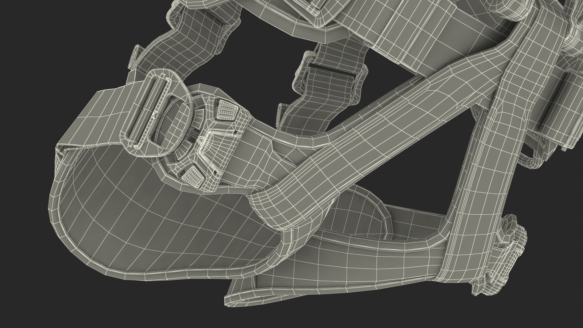 3D Sit Climbing Harness Generic model