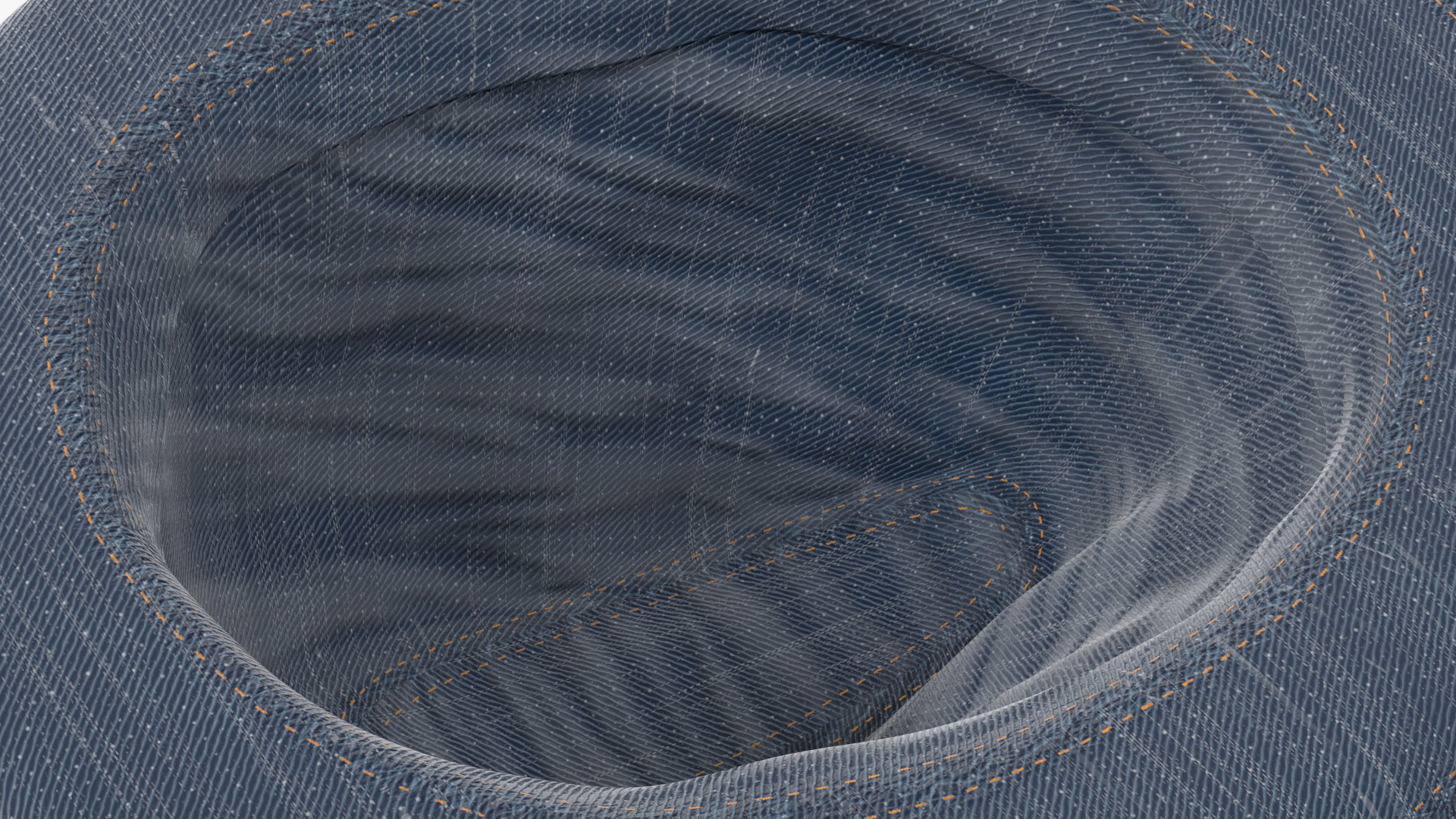 Jeans Hat 3D model