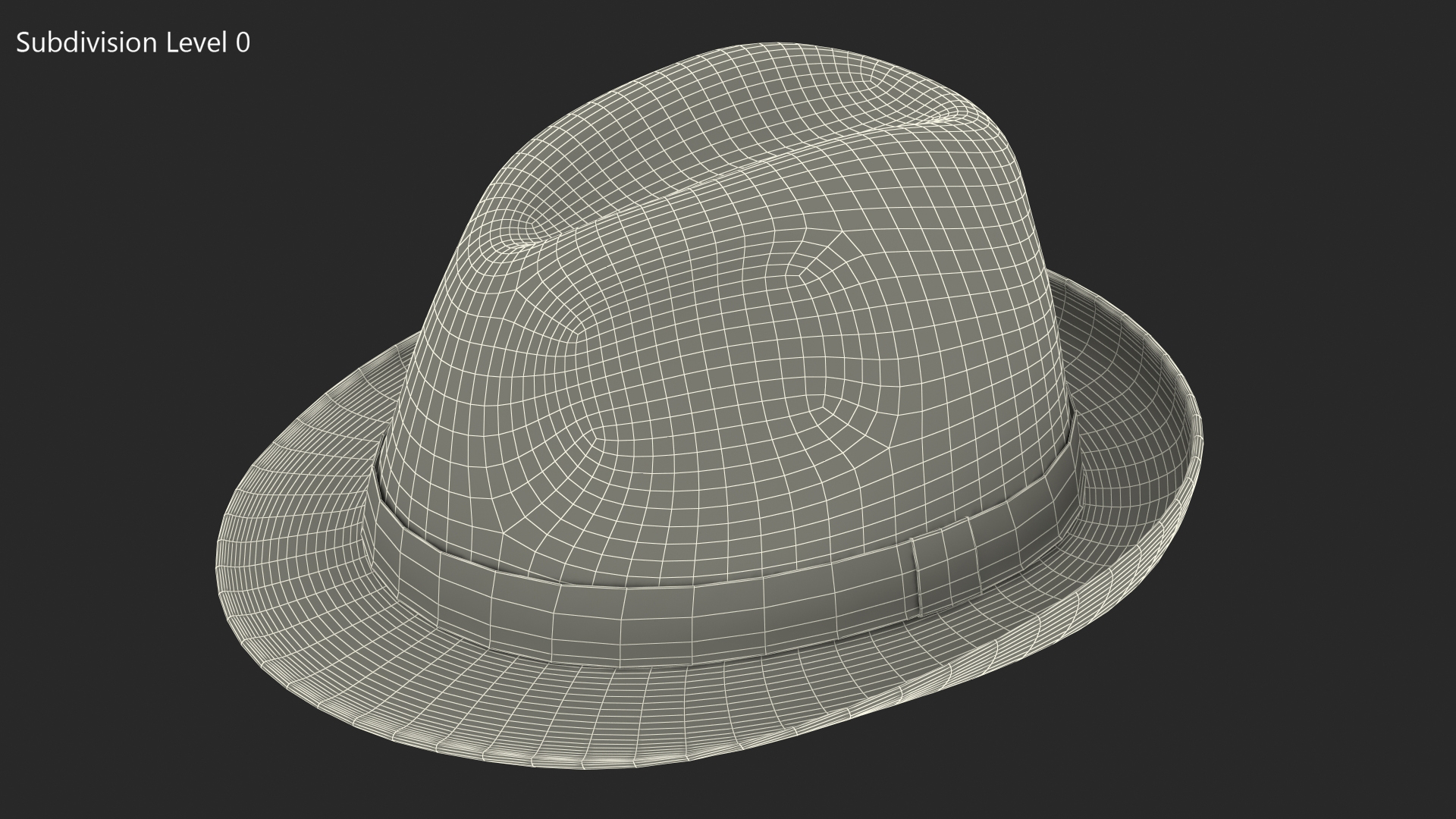 Jeans Hat 3D model