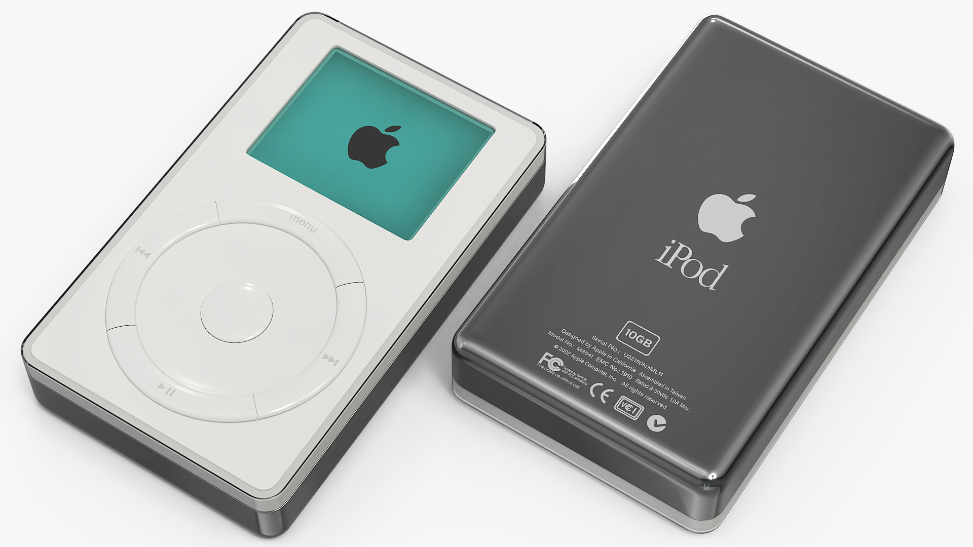 Apple iPod Classic First Generation 2001 White, view 5