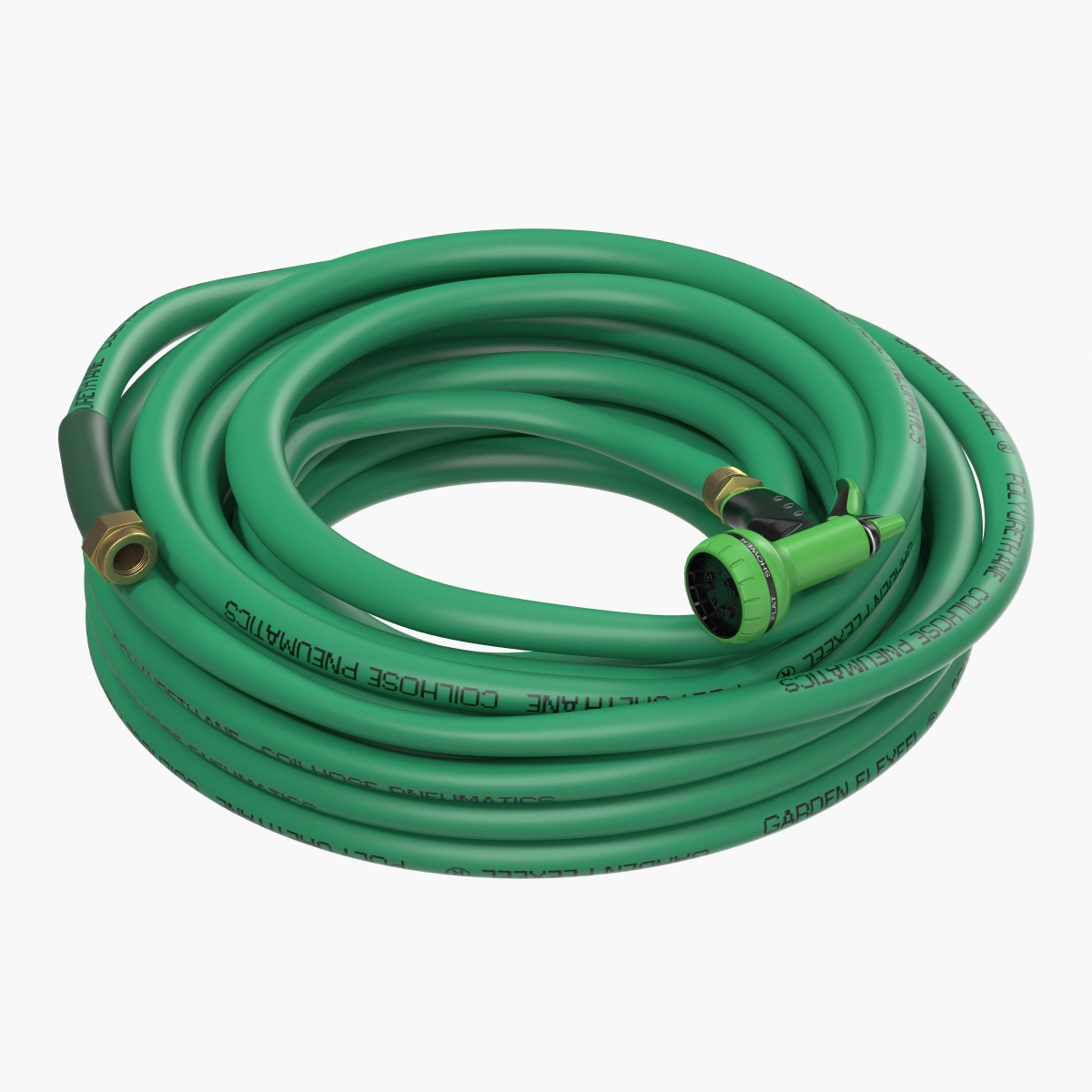 Garden Hose and Trigger Nozzle