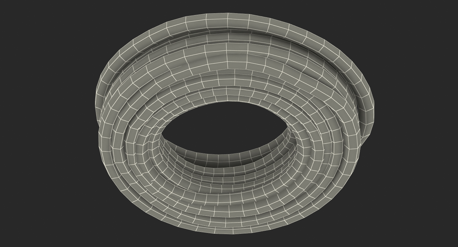 3D model Garden Hose and Trigger Nozzle