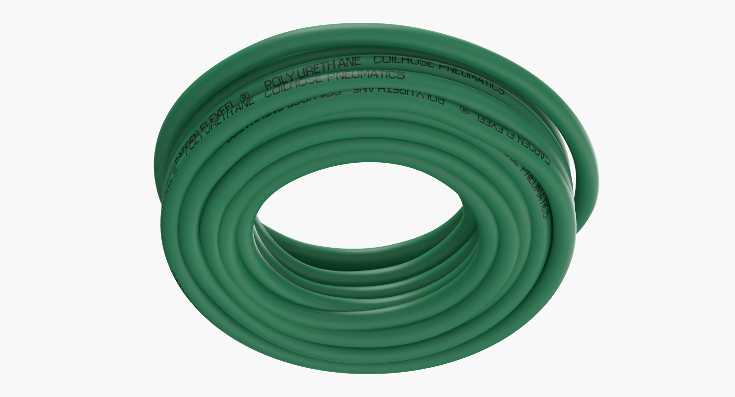 3D model Garden Hose and Trigger Nozzle