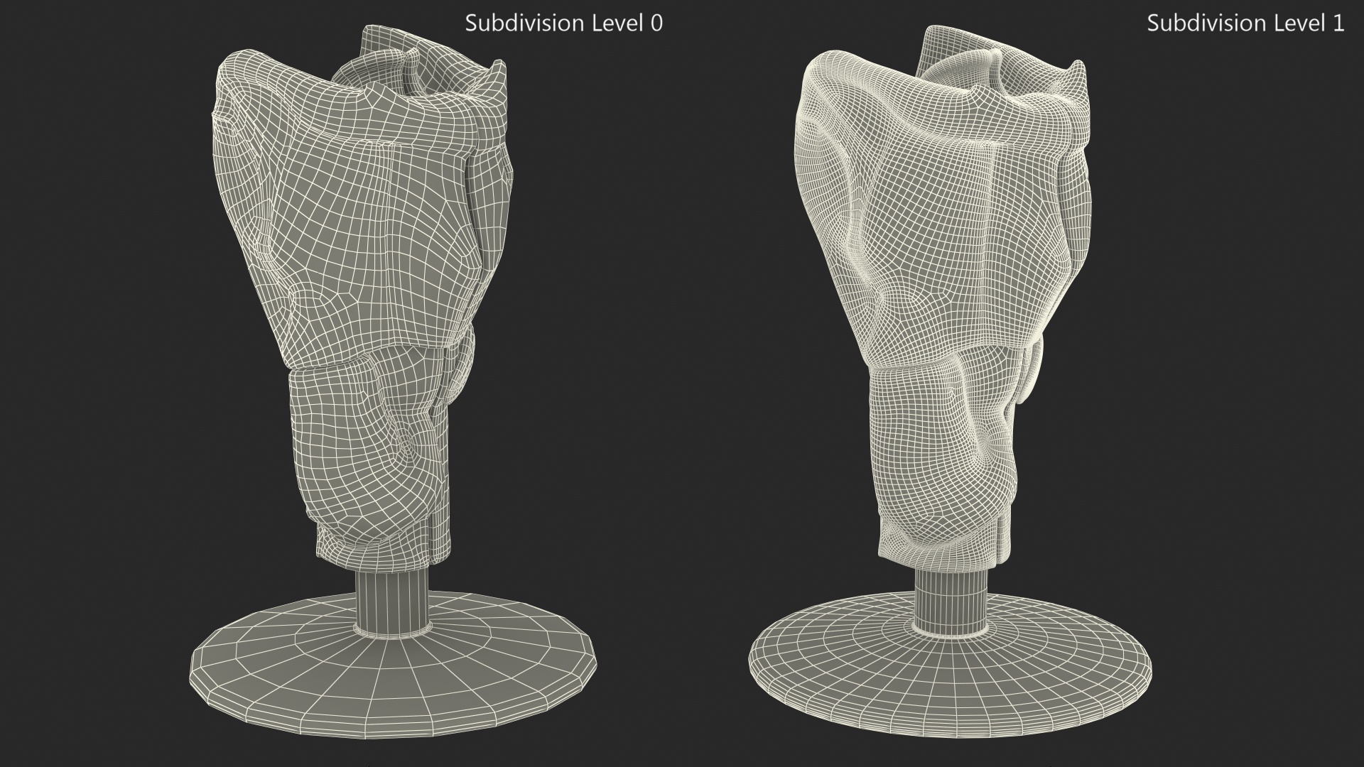 3D model Larynx Medical Model Assembled