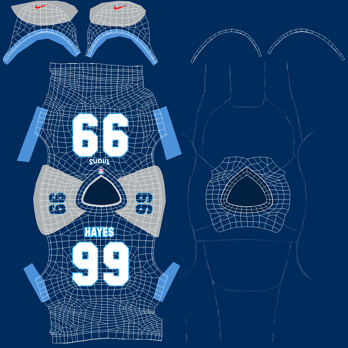 Tennessee Titans American Football Player Running The Ball Fur 3D