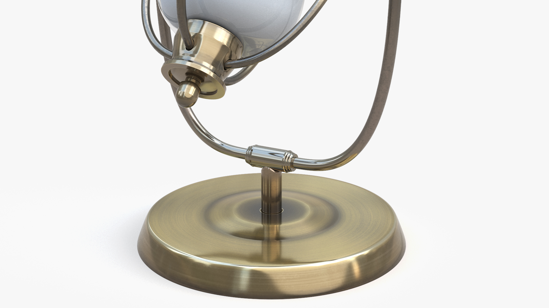 Vintage Hourglass Angled 3D model