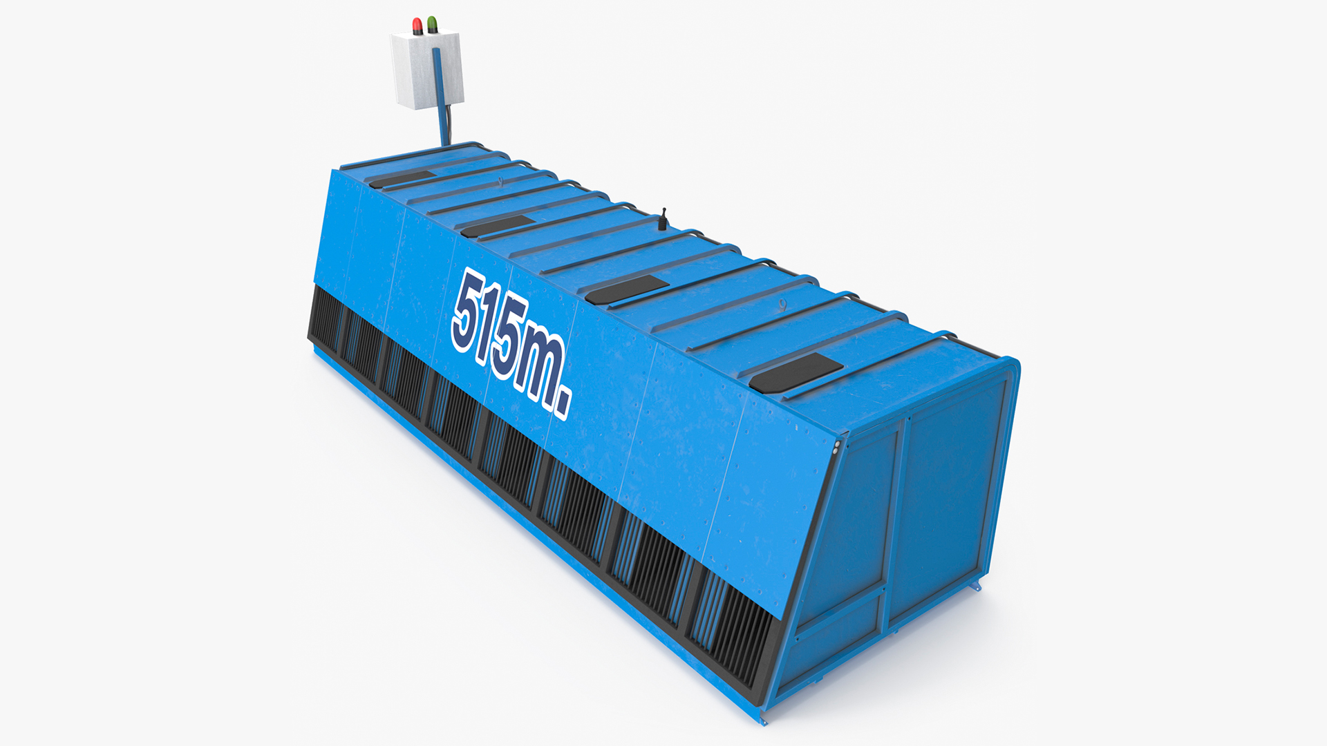 Greyhound Racing Starting Boxes 8 Doors 3D model