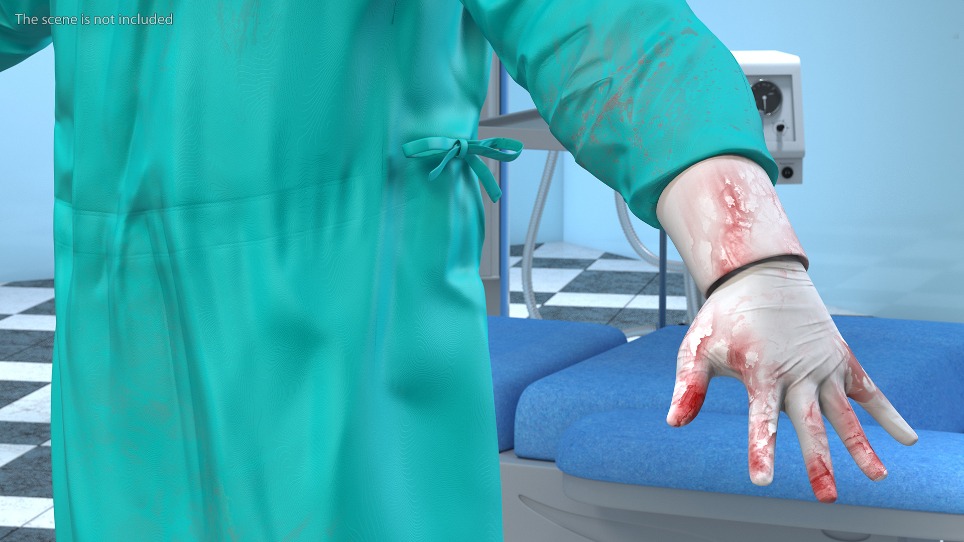 3D model Surgeon Costume