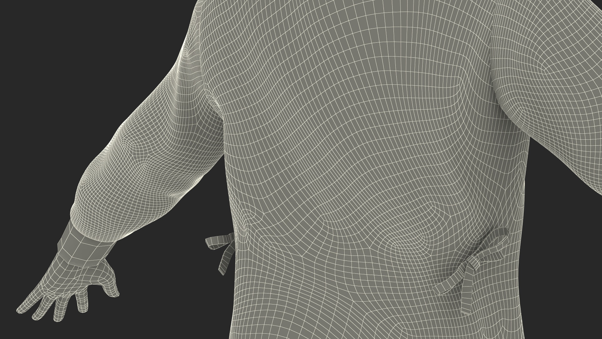 3D model Surgeon Costume