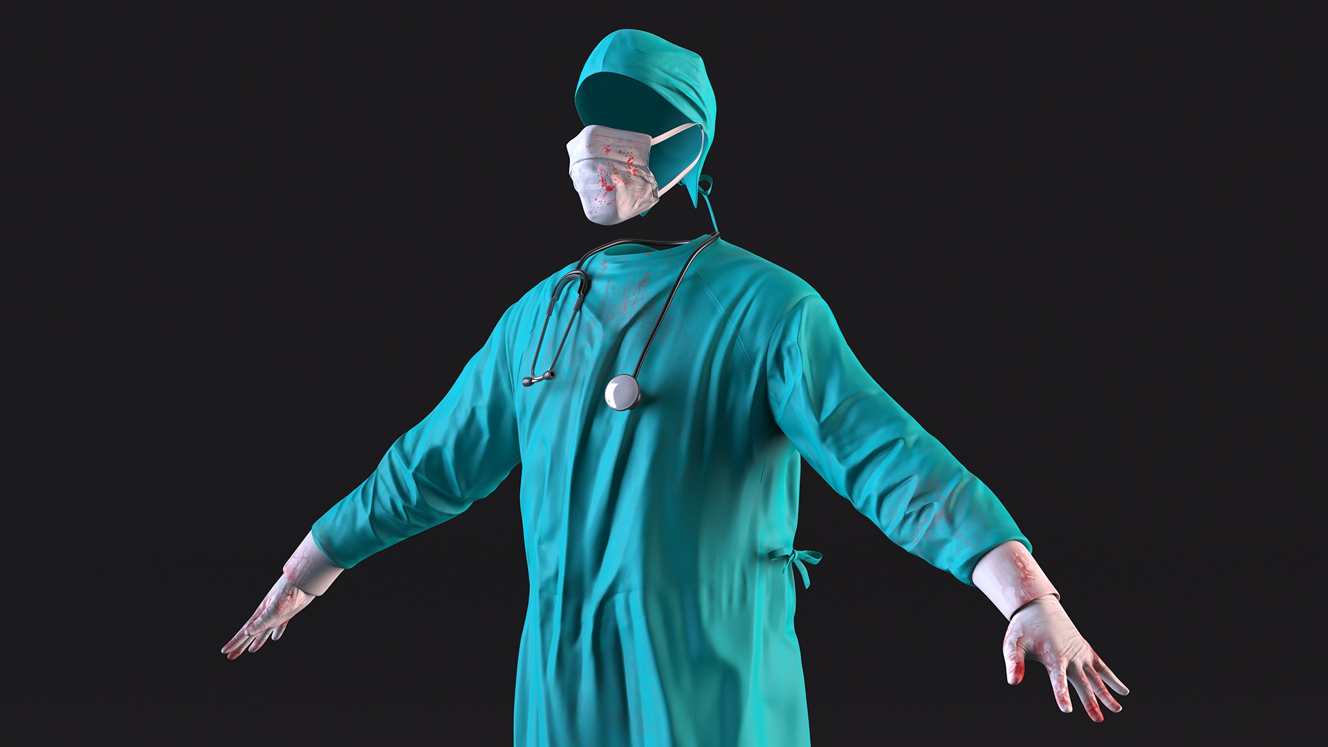 3D model Surgeon Costume