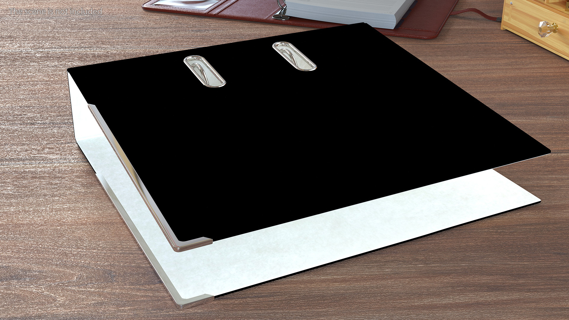 Office File for Keeping Documents Black 3D model