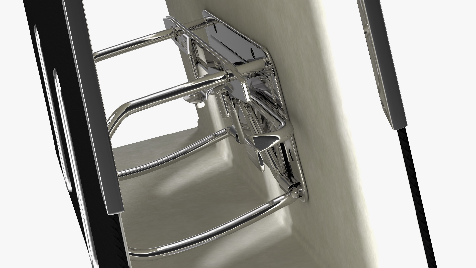 Office File for Keeping Documents Black 3D model