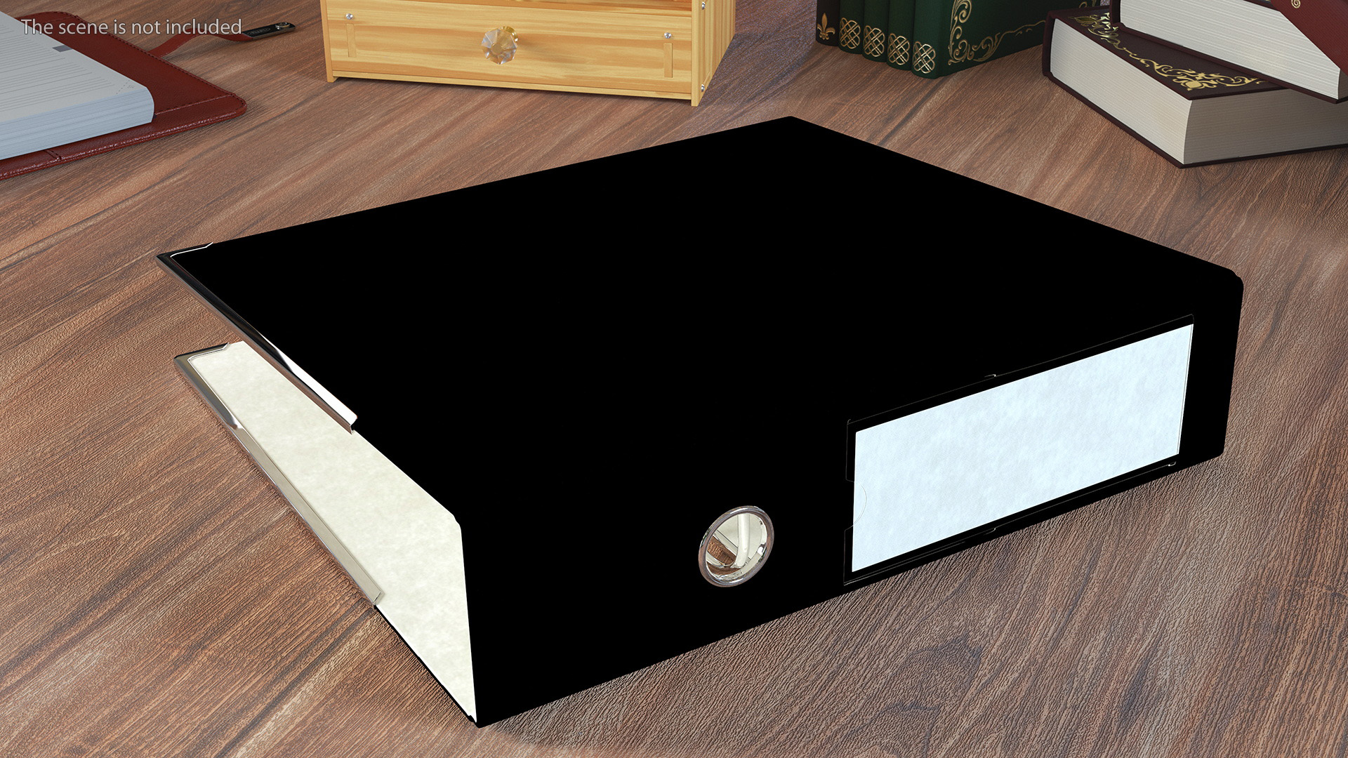 Office File for Keeping Documents Black 3D model