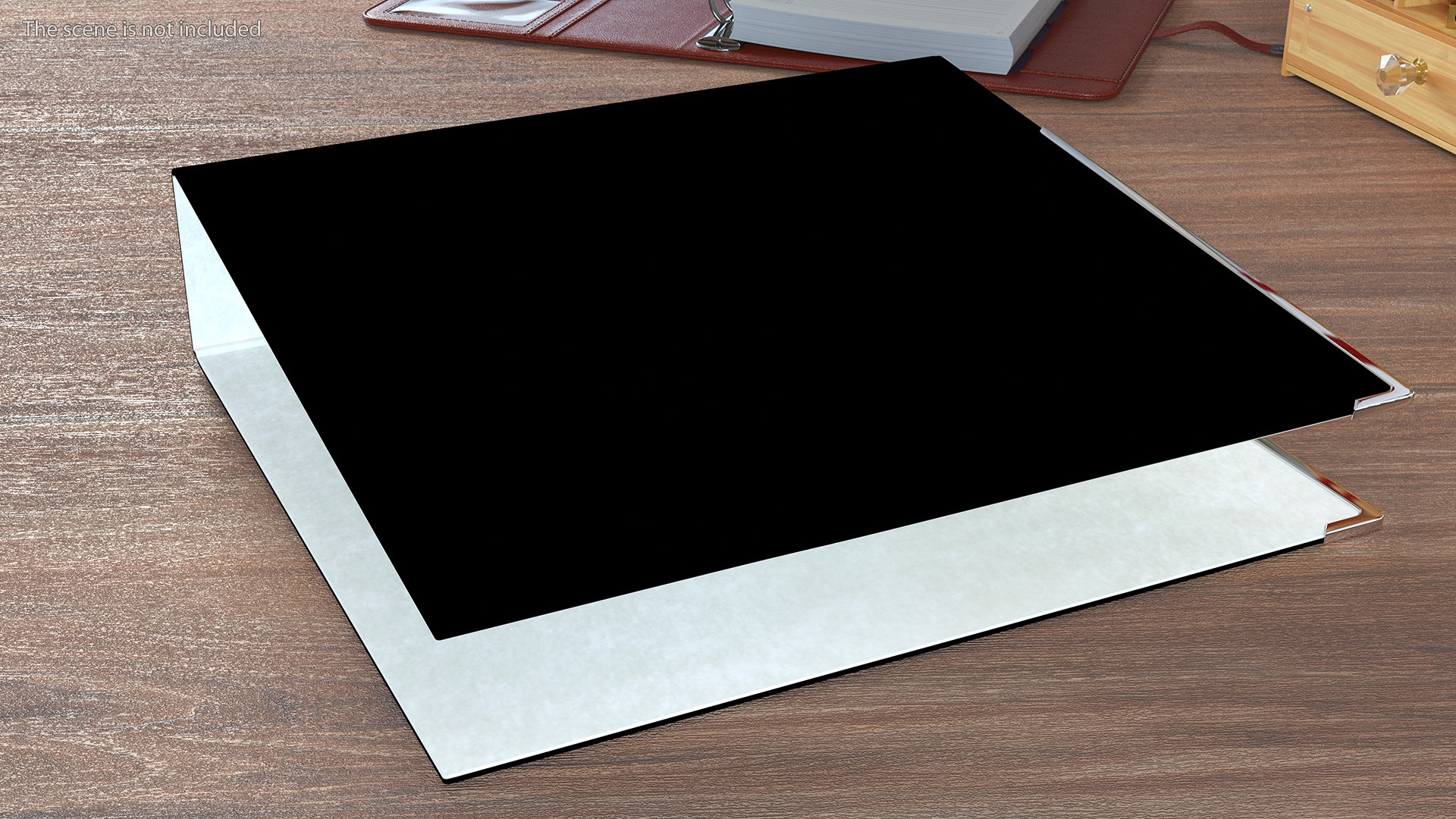 Office File for Keeping Documents Black 3D model