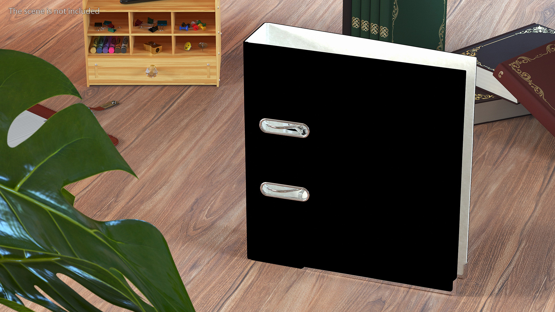 Office File for Keeping Documents Black 3D model